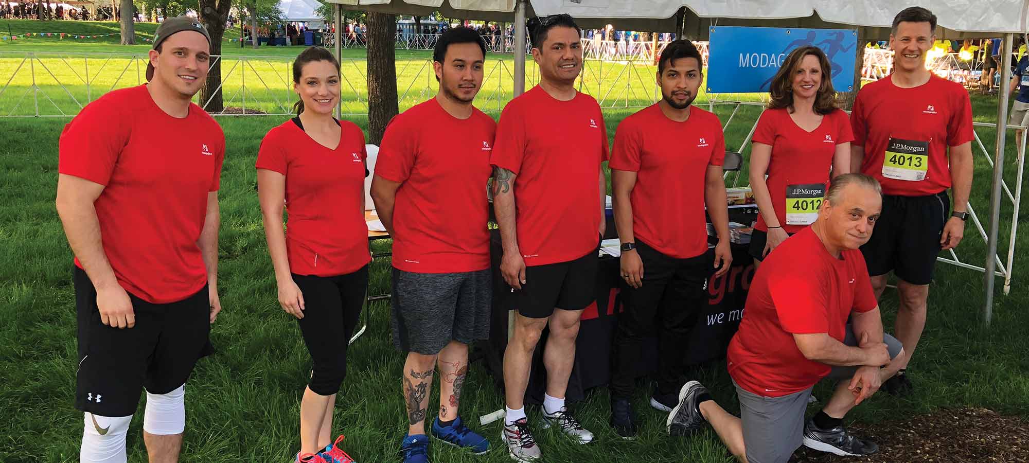 Eight runners go the distance in Chicago Fitness Challenge